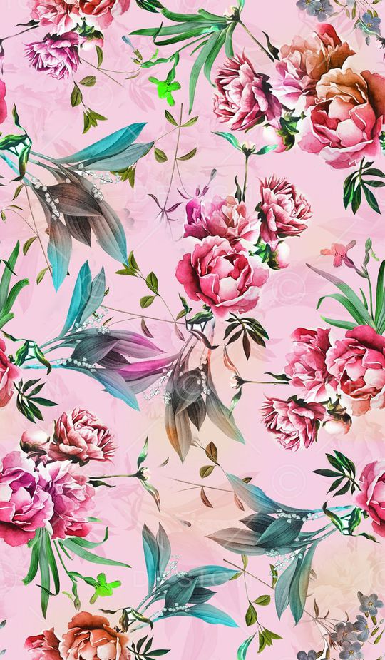 花朵印花华亿平台图片