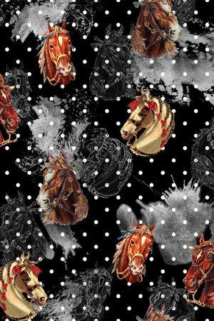 复古印花华亿平台图片