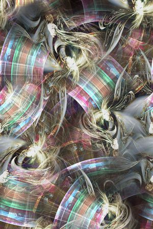 抽象印花华亿平台图片