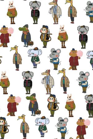 动物印花华亿平台图片