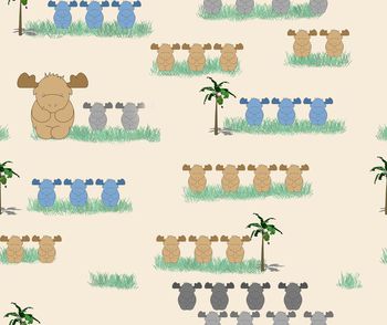 418135-时尚趣味椰树小鹿童装华亿平台