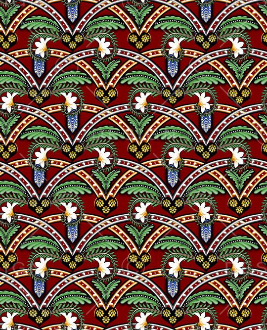 几何印花华亿平台图片