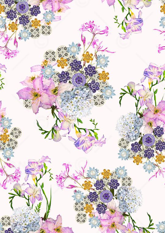 甜美 清新印花华亿平台图片