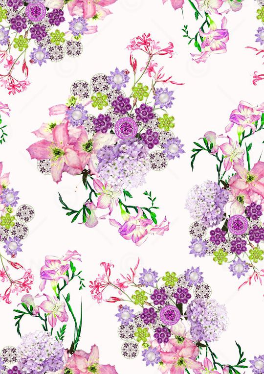 甜美 清新印花华亿平台图片