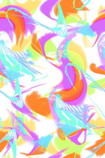 手绘印花华亿平台图片