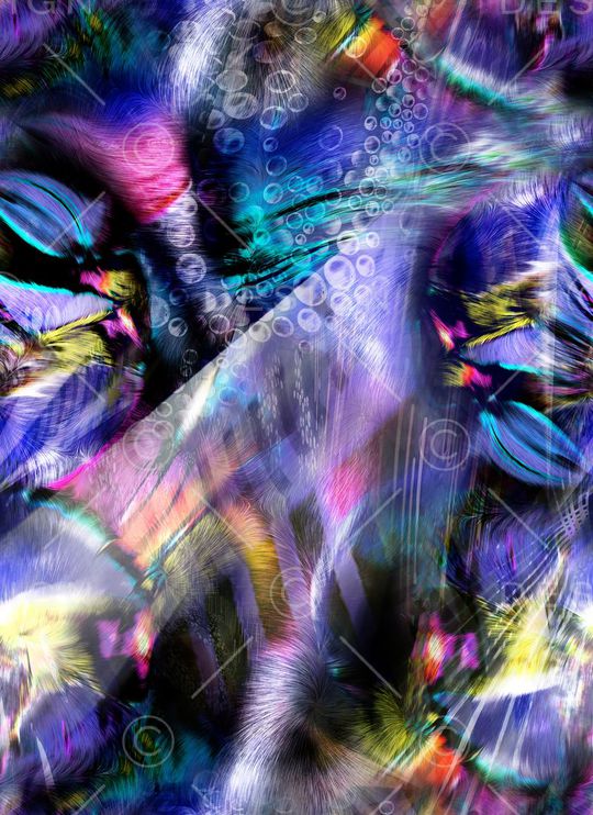 抽象印花华亿平台图片