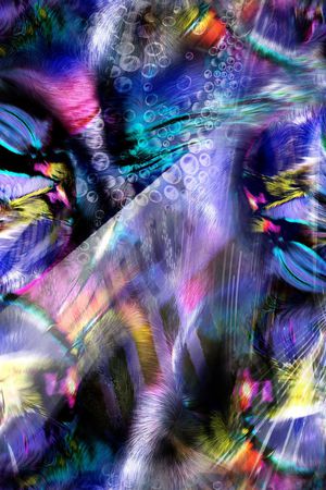 抽象印花华亿平台图片