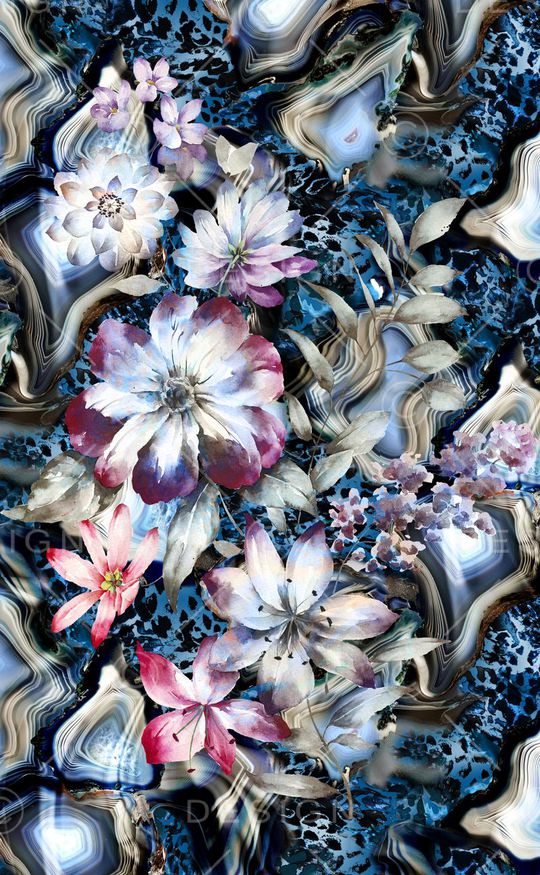 豹纹印花华亿平台图片