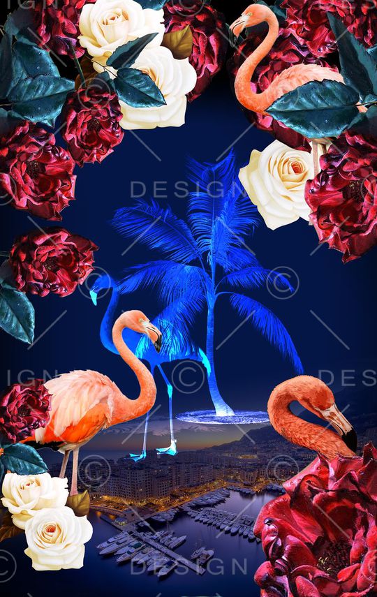 时尚休闲印花华亿平台图片