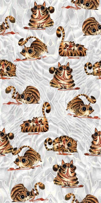 418384-时尚 儿童 画稿 卡通 小老虎 数