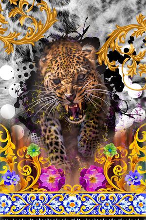 豹子印花华亿平台图片