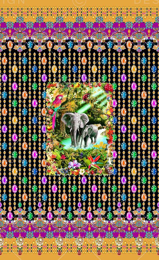 时尚印花华亿平台图片