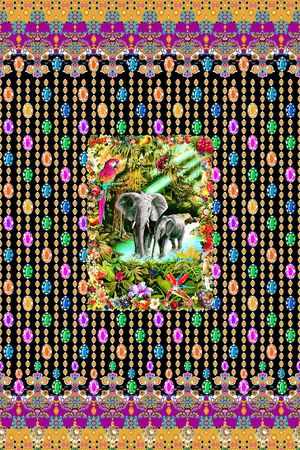 时尚印花华亿平台图片