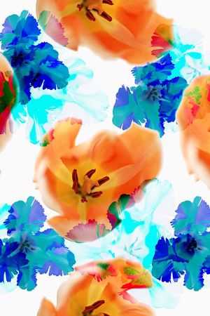 抽象印花华亿平台图片