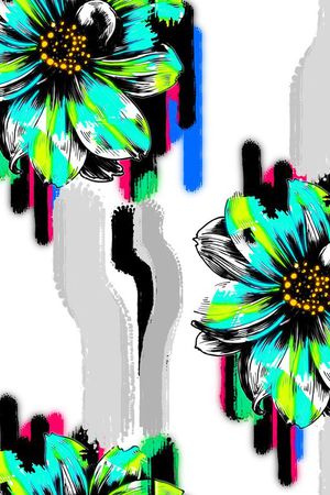 花瓣印花华亿平台图片