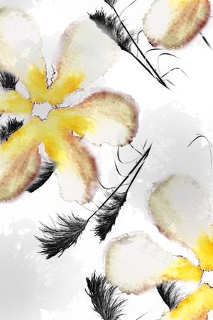 抽象印花华亿平台图片