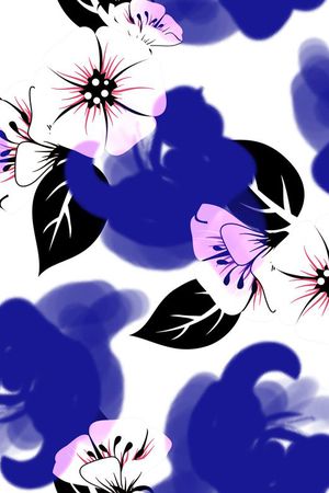 抽象印花华亿平台图片