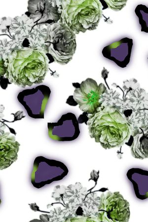 抽象印花华亿平台图片