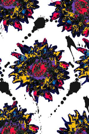 花瓣印花华亿平台图片