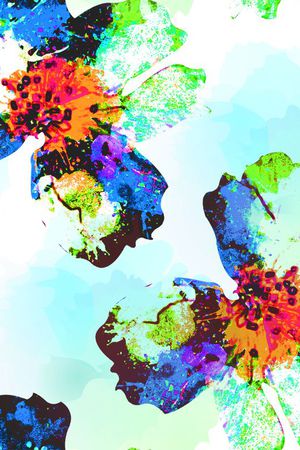 抽象印花华亿平台图片