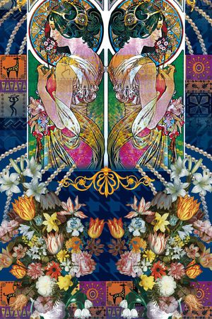 插画印花华亿平台图片