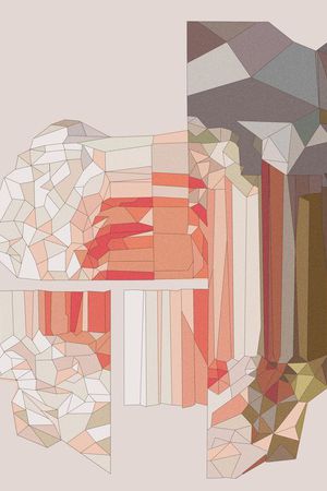 抽象印花华亿平台图片