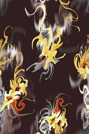 抽象印花华亿平台图片