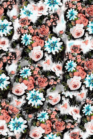 水彩印花华亿平台图片