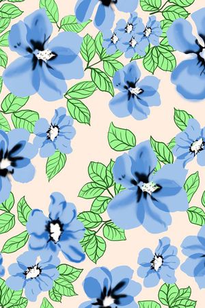 朵朵花印花华亿平台图片