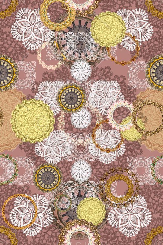 花环印花华亿平台图片