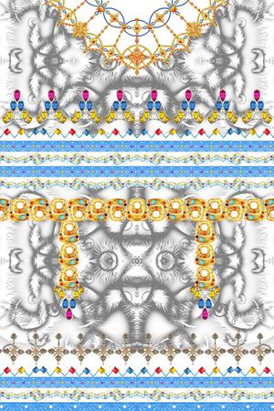 销碎珠宝印花华亿平台图片