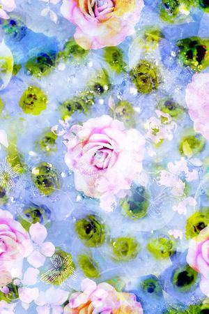 抽象印花华亿平台图片