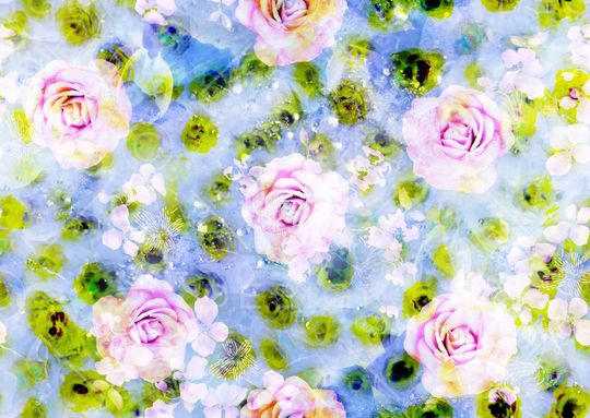 抽象印花华亿平台图片