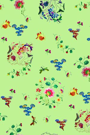 清爽印花华亿平台图片