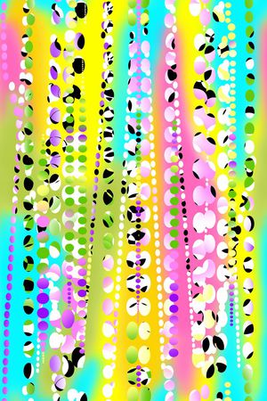 圆点印花华亿平台图片