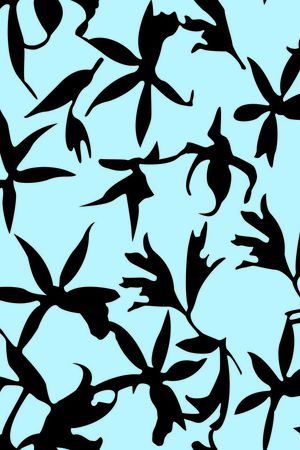 黑叶印花华亿平台图片