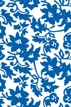 蓝花印花华亿平台图片