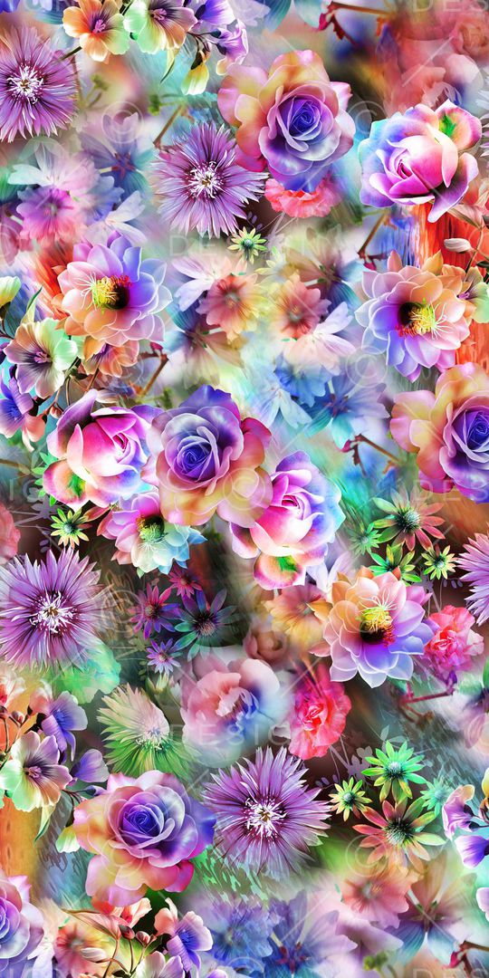 绚丽多彩印花华亿平台图片