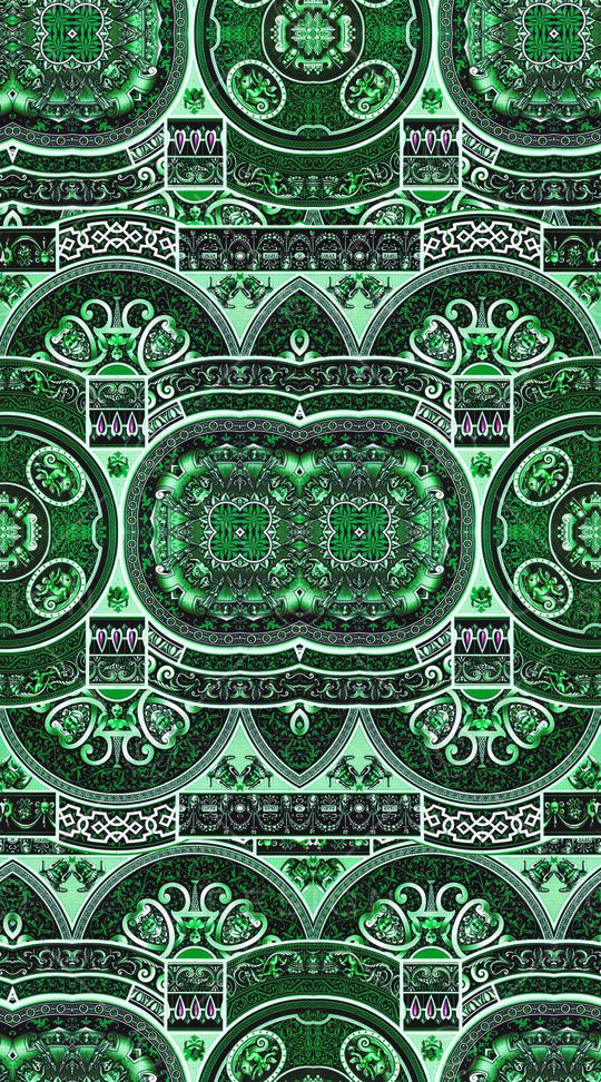 欧式纹路印花华亿平台图片