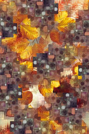 抽象印花华亿平台图片