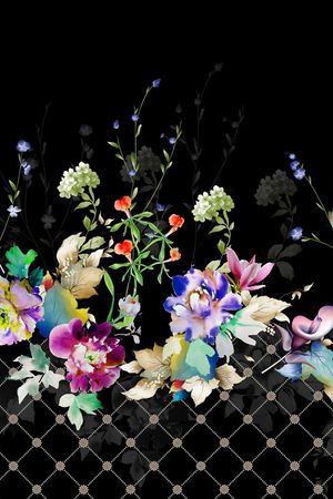 花朵印花华亿平台图片