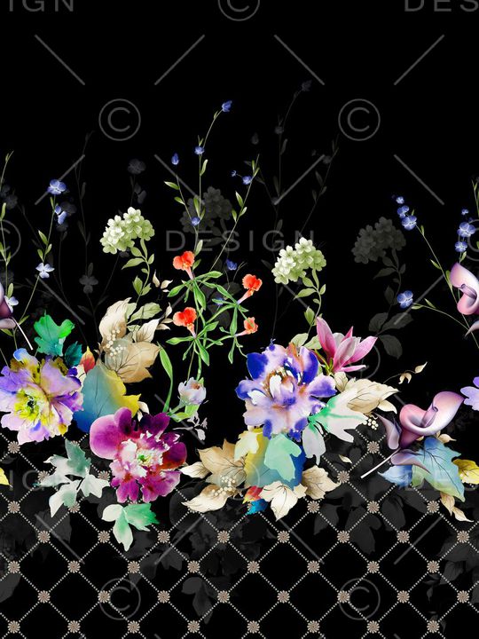 花朵印花华亿平台图片