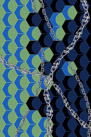 抽象印花华亿平台图片