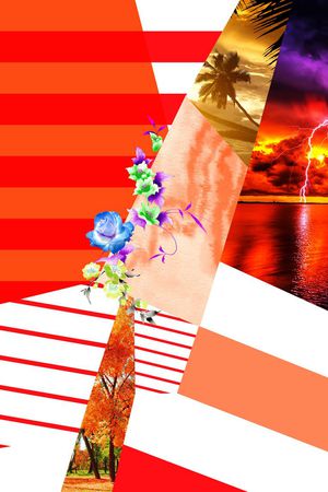 几何印花华亿平台图片