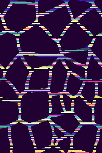 419025-几何多彩条纹多边形组合男装毛衫衬衫