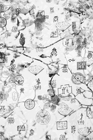 中国风印花华亿平台图片