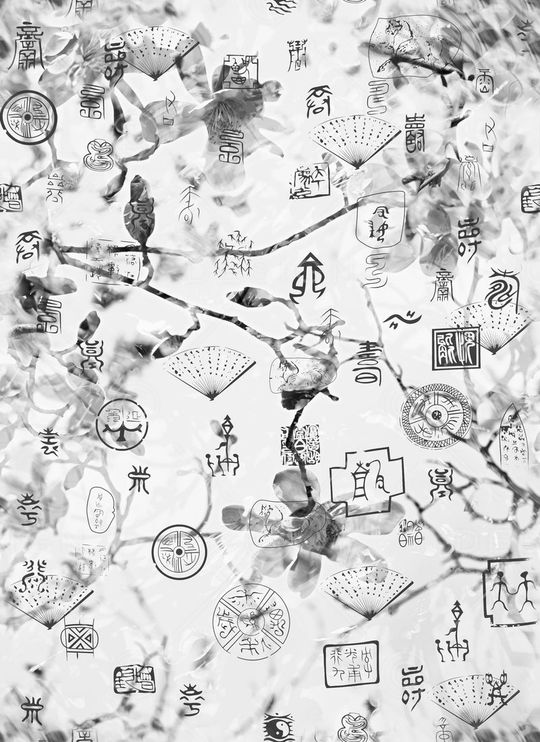 中国风印花华亿平台图片