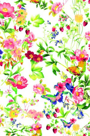 清晰  甜美印花华亿平台图片