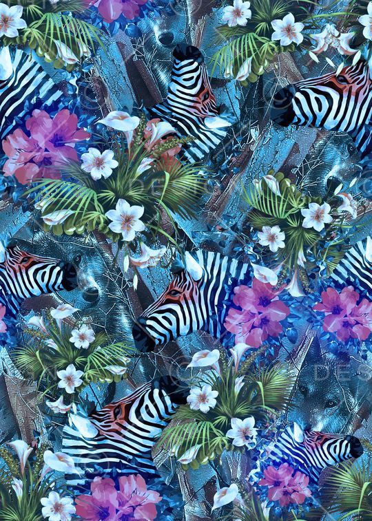 抽象印花华亿平台图片