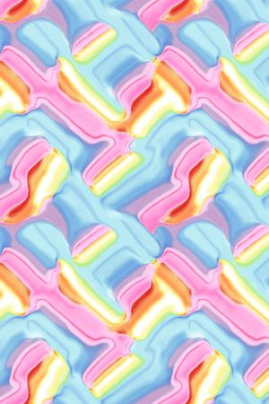 抽象纹路印花华亿平台图片